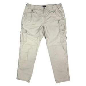 5.11 Tactical Series Pants Men's 40 34 1/2 Style 74273 Beige Ripstop (Tag 40x36)
